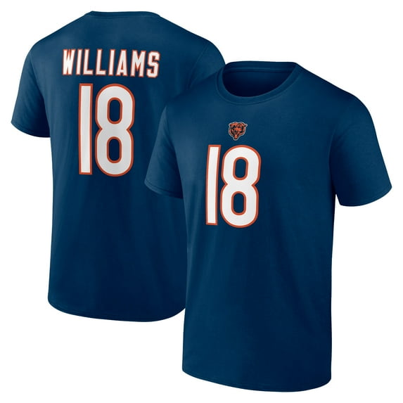 NFL Caleb Williams Chicago Bears Mens Name & Number Short Sleeve Tee