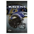 thumbnail image 1 of NFL Baltimore Ravens - Helmet 16 Wall Poster, 14.725" x 22.375", Framed, 1 of 5