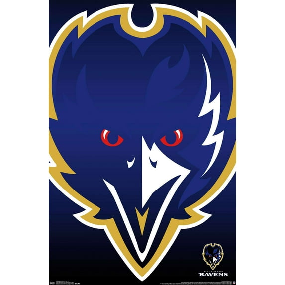 NFL Baltimore Ravens - Logo 14 Wall Poster, 14.725" x 22.375"
