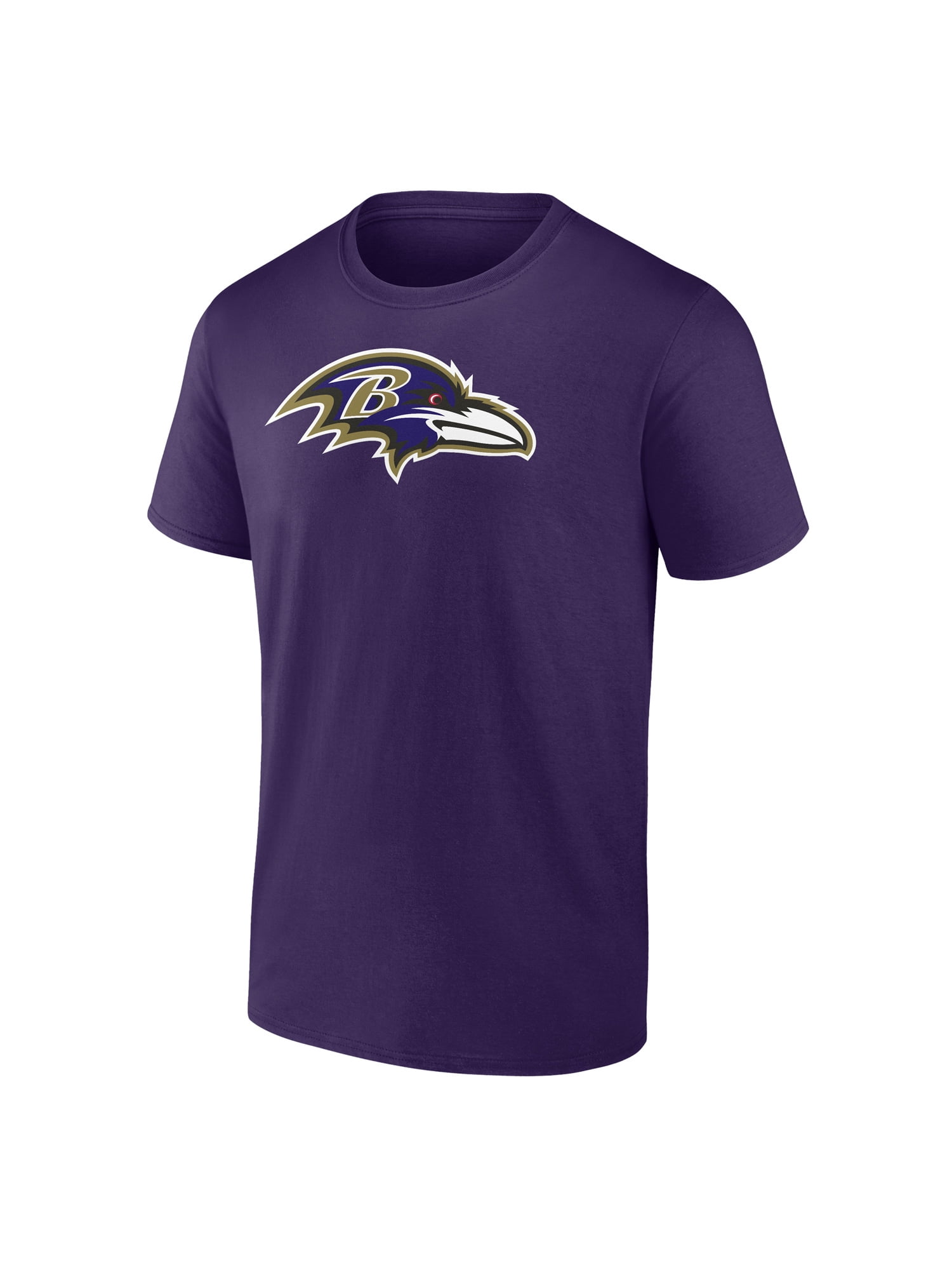 NFL Baltimore Ravens Men's Cotton Purple Short Sleeve T-Shirt