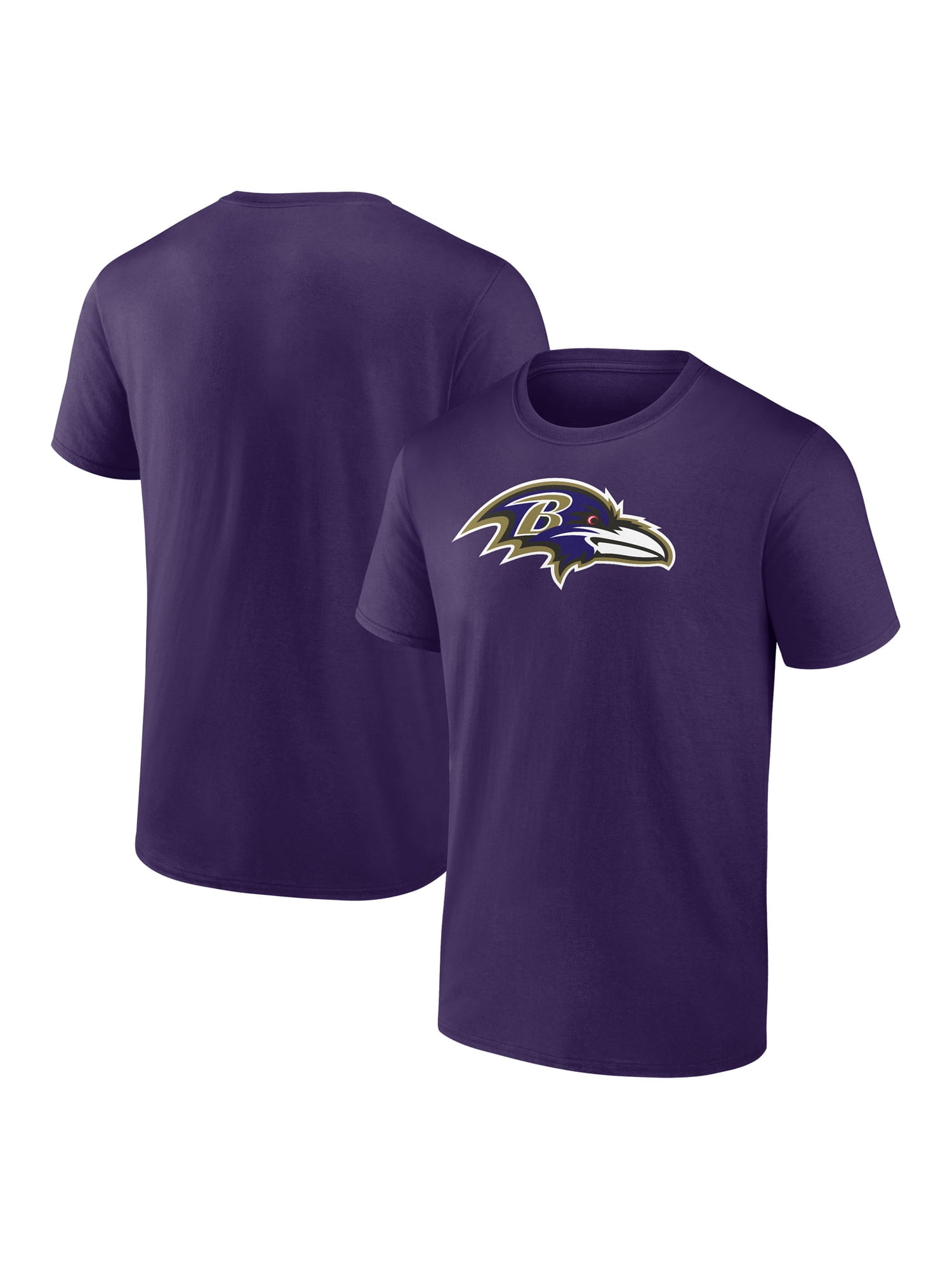 NFL Baltimore Ravens Men's Cotton Purple Short Sleeve T-Shirt