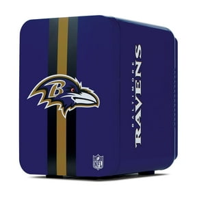 NFL Baltimore Ravens Mini Fridge, Purple, 4L, 6 Cans