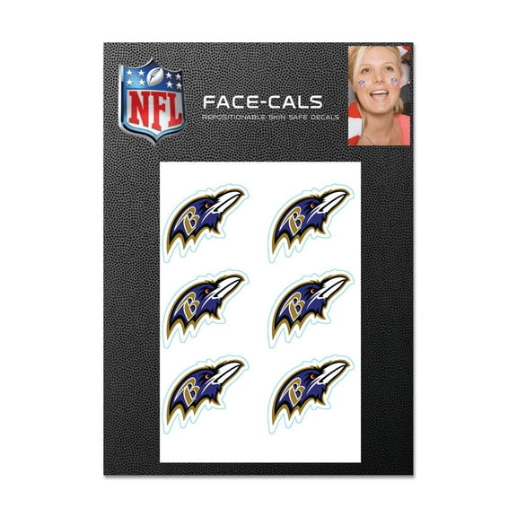 NFL Baltimore Ravens Prime 3" x 5" Mini Face Cal
