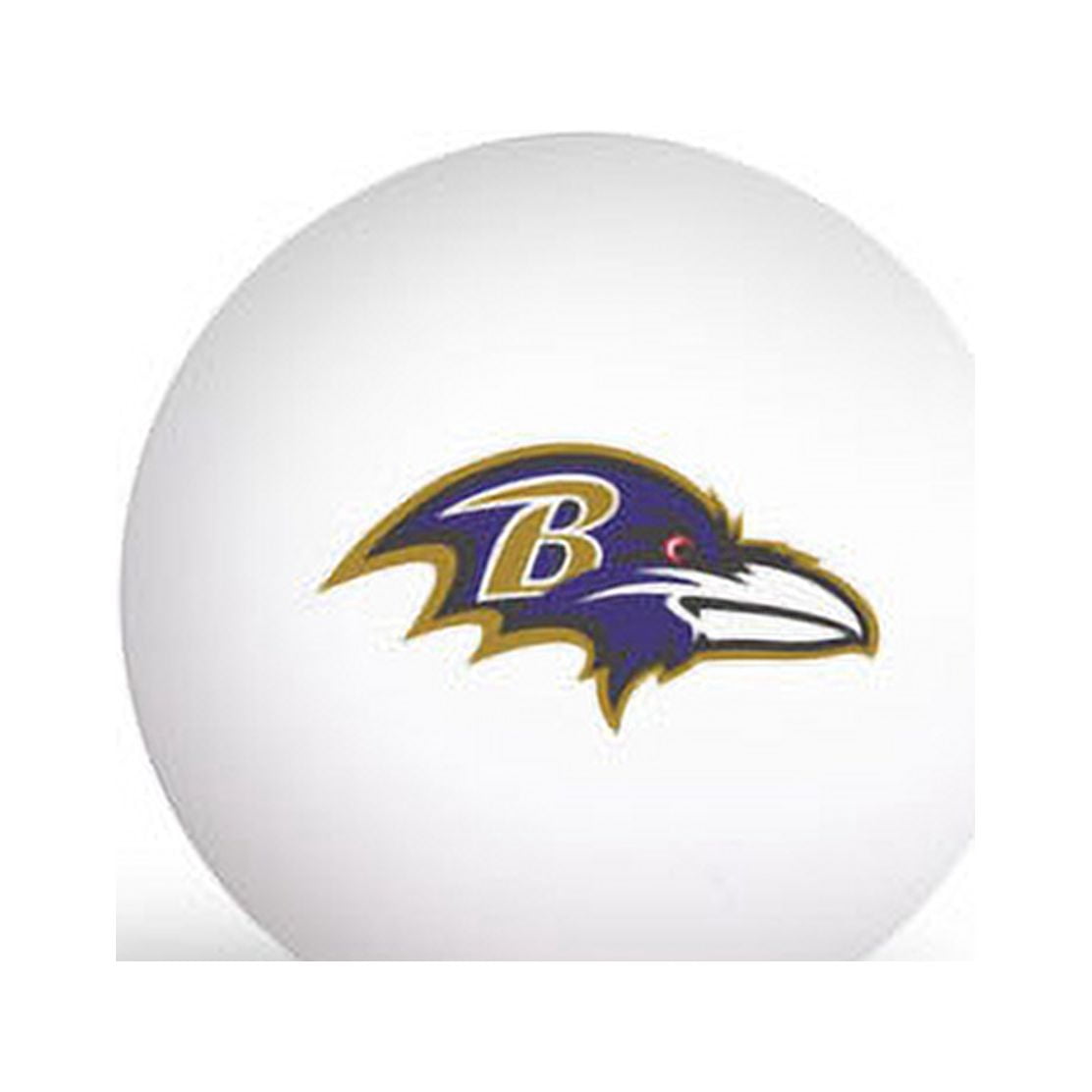 NFL Baltimore Ravens Prime 6 Pack Ping Pong Balls