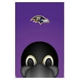 thumbnail image 1 of NFL Baltimore Ravens - S. Preston Mascot Poe 20 Wall Poster, 14.725" x 22.375", Framed, 1 of 3