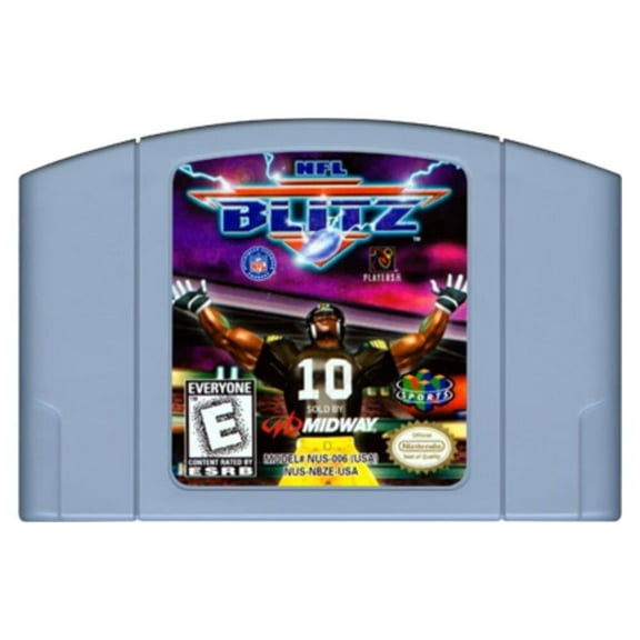 NFL Blitz - N64 Game Cartridge (US Version)