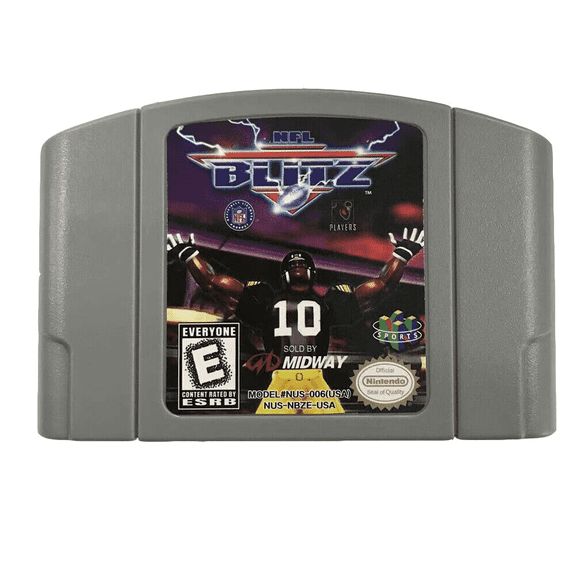 NFL Blitz N64 Games NTSC US Version Game Cartridge