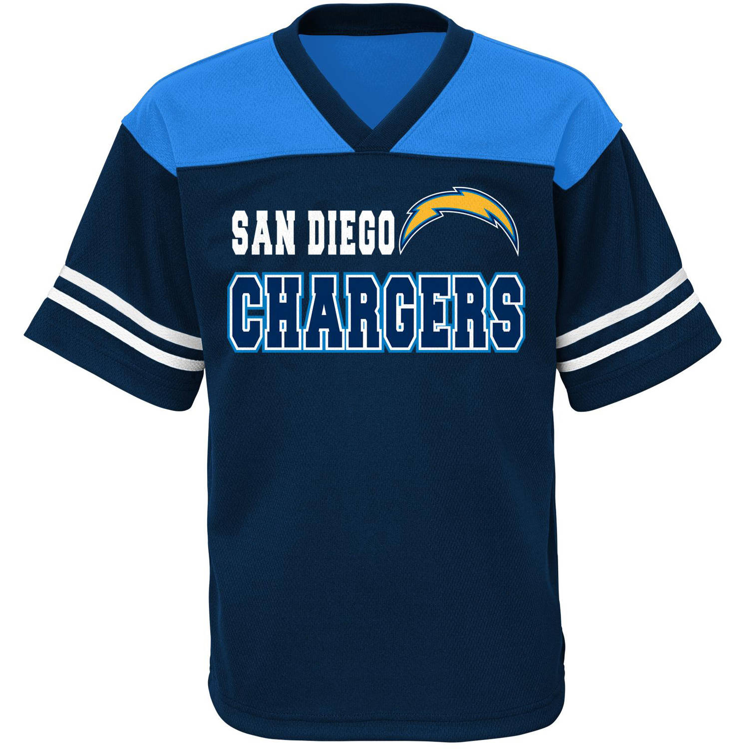 NFL Boys' San Diego Chargers Short Sleeve Mesh Team Top - image 1 of 1