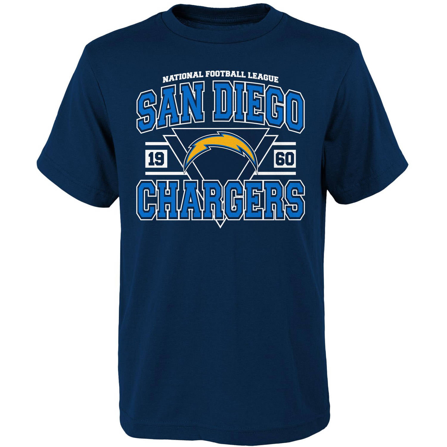 NFL Boys' San Diego Chargers Short Sleeve Team Tee - Walmart.com