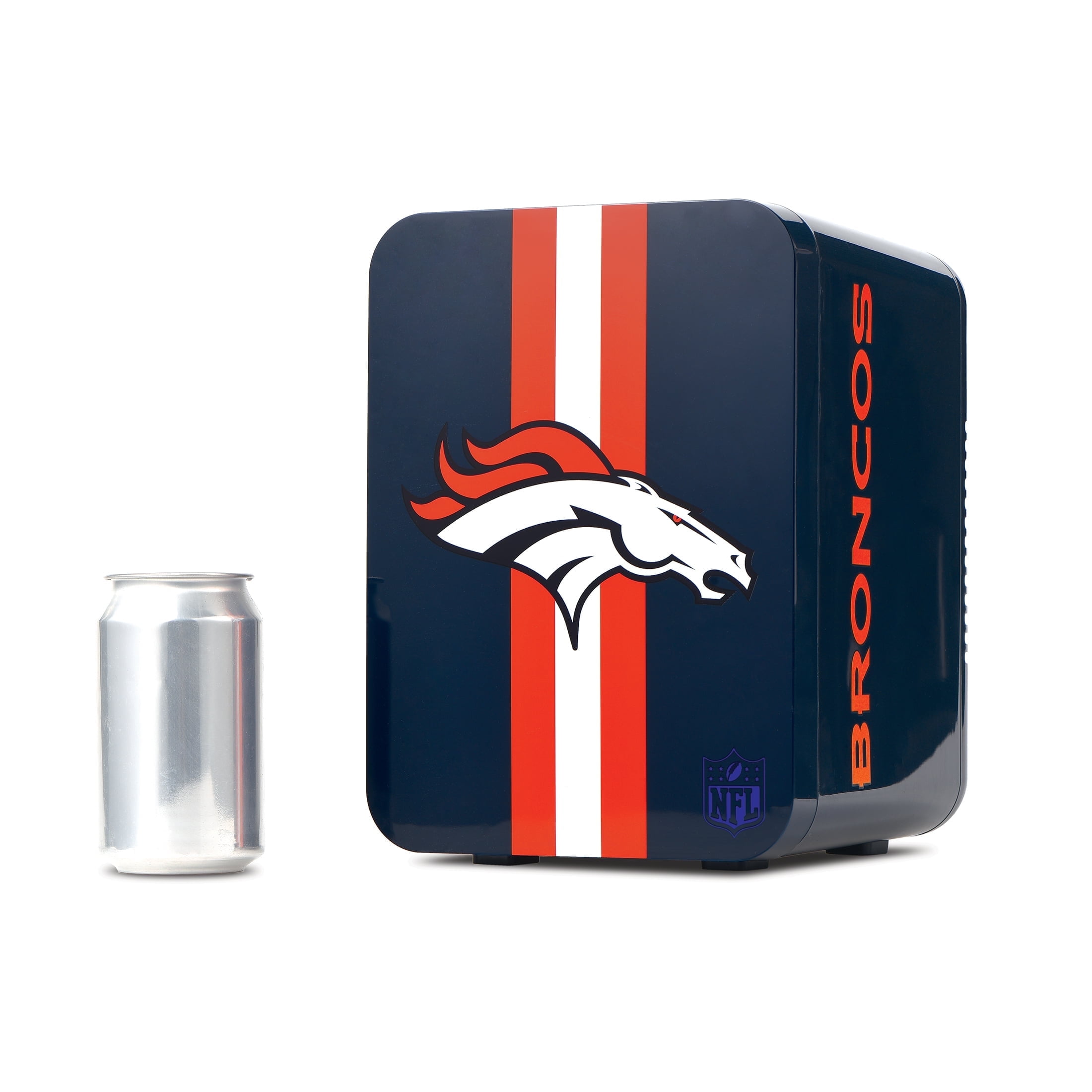 NFL Denver Broncos 4L Mini Fridge 6 Can