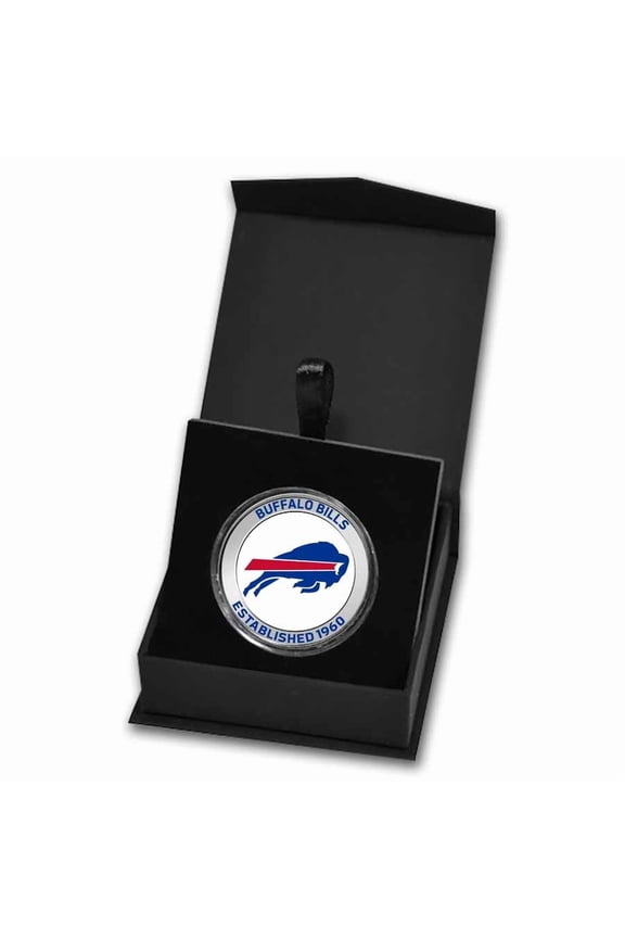 Buffalo Bills 1 oz Silver Colorized Round (w/Box)