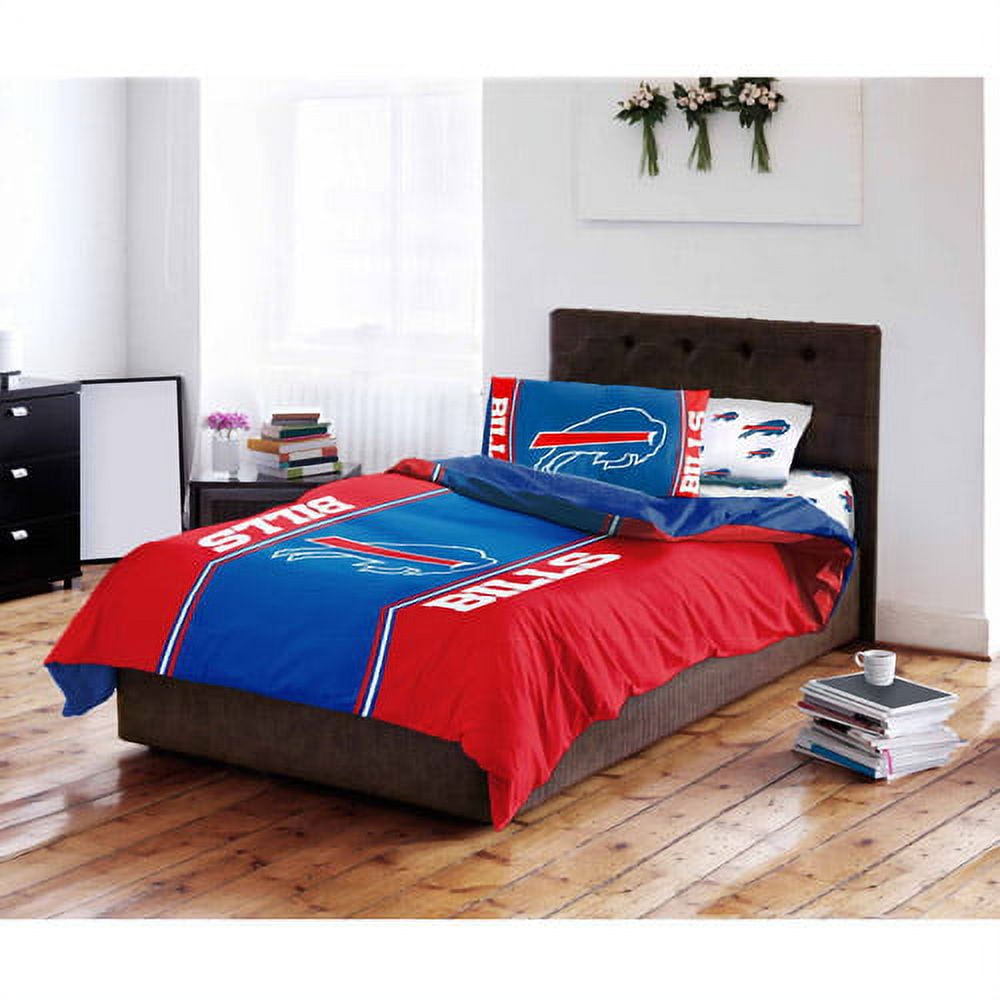 NFL Buffalo Bills Bed in a Bag Complete Bedding Set