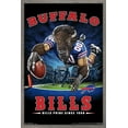 thumbnail image 1 of NFL Buffalo Bills - End Zone 17 Wall Poster, 22.375" x 34", Framed, 1 of 5