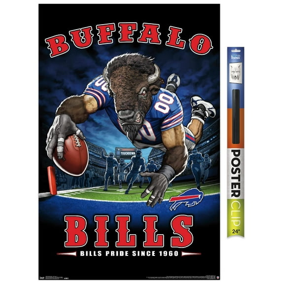 NFL Buffalo Bills - End Zone 17 Wall Poster, 22.375" x 34"