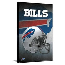 NFL Buffalo Bills - Helmet 16 Canvas Wall Poster, 14.725" x 22.375"