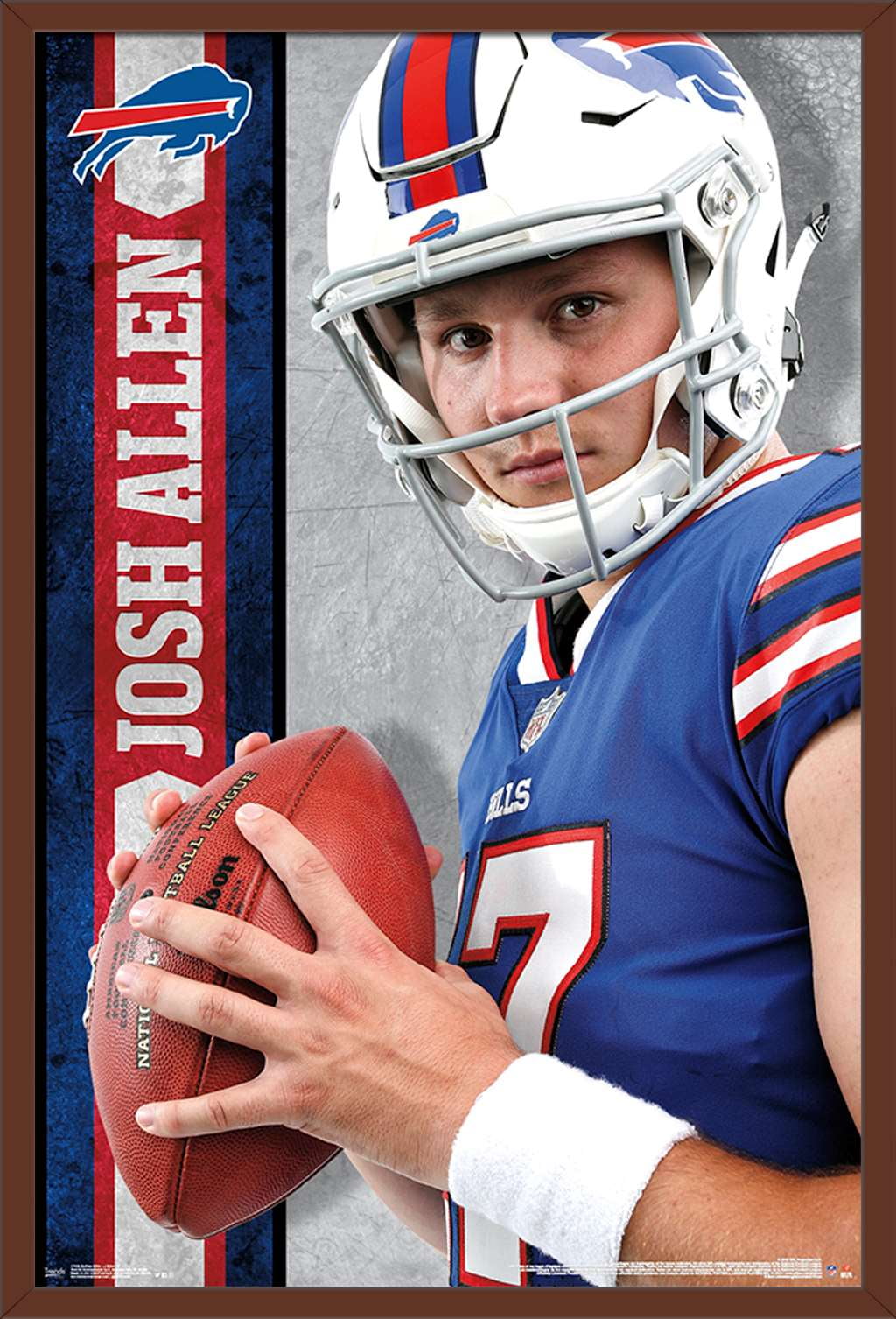 : Josh Allen Signed Printed Poster Autograph Photo