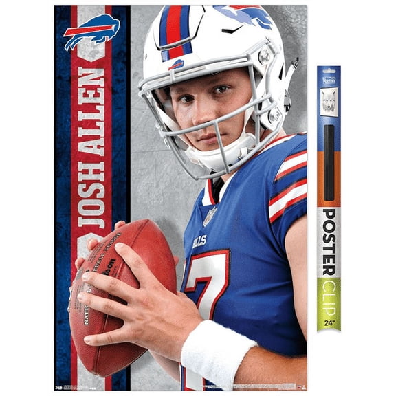 NFL Buffalo Bills - Josh Allen 18 Wall Poster, 22.375" x 34"