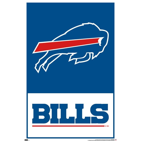 NFL Buffalo Bills - Logo 21 Wall Poster, 22.375" x 34"