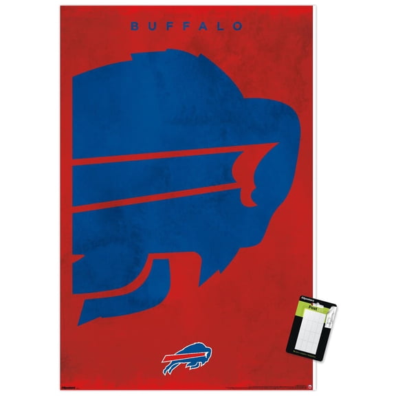 NFL Buffalo Bills - Logo 25 Wall Poster, 22.375" x 34"
