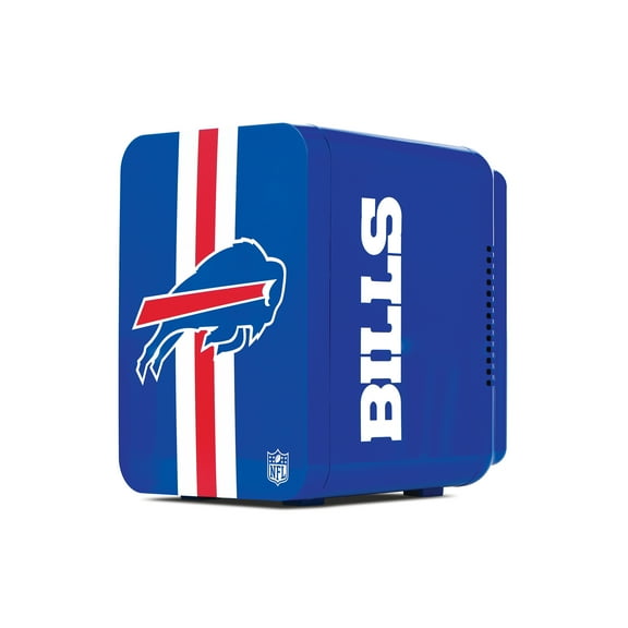 NFL Buffalo Bills Mini Fridge, Royal Blue, 4L, 6 Cans