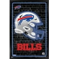 thumbnail image 1 of NFL Buffalo Bills - Neon Helmet 23 Wall Poster, 22.375" x 34" Framed, 1 of 10