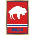 thumbnail image 1 of NFL Buffalo Bills - Retro Logo 15 Wall Poster, 14.725" x 22.375", Framed, 1 of 3