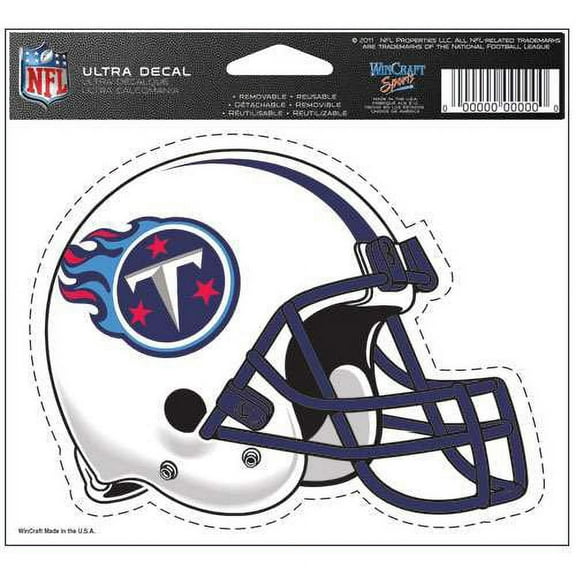 NFL CHOOSE YOUR TEAM HELMET ULTRA DECAL 5"X6" CLEAR WINDOW FILM STATIC CLING