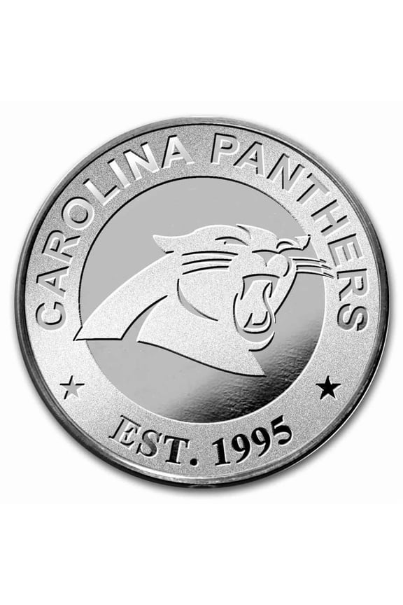 Carolina Panthers 1 oz Silver Round