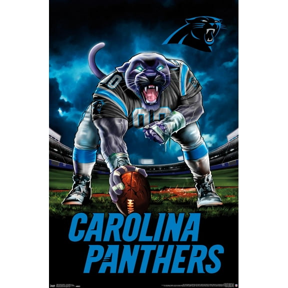 NFL Carolina Panthers - 3 Point Stance 19 Wall Poster, 22.375" x 34"