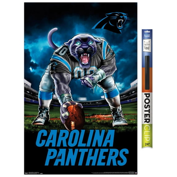 NFL Carolina Panthers - 3 Point Stance 19 Wall Poster, 22.375" x 34"