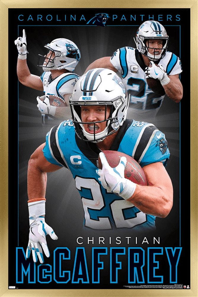 NFL Carolina Panthers - Christian McCaffrey 21 Wall Poster with