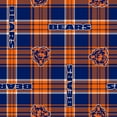 thumbnail image 1 of NFL Chicago Bears 58" 100% Polyester Fleece Sports Logo Fabric By the Yard, Blue and Orange, 1 of 7