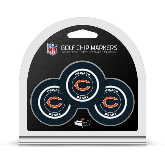 Chicago Bears Golf Chip 3-Pack Set