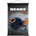 thumbnail image 1 of NFL Chicago Bears - Helmet 16 Wall Poster with Wooden Magnetic Frame, 22.375" x 34", 1 of 3