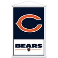 thumbnail image 1 of NFL Chicago Bears - Logo 21 Wall Poster with Magnetic Frame, 22.375" x 34", 1 of 5