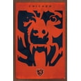 thumbnail image 1 of NFL Chicago Bears - Logo 25 Wall Poster, 22.375" x 34" Framed, 1 of 5