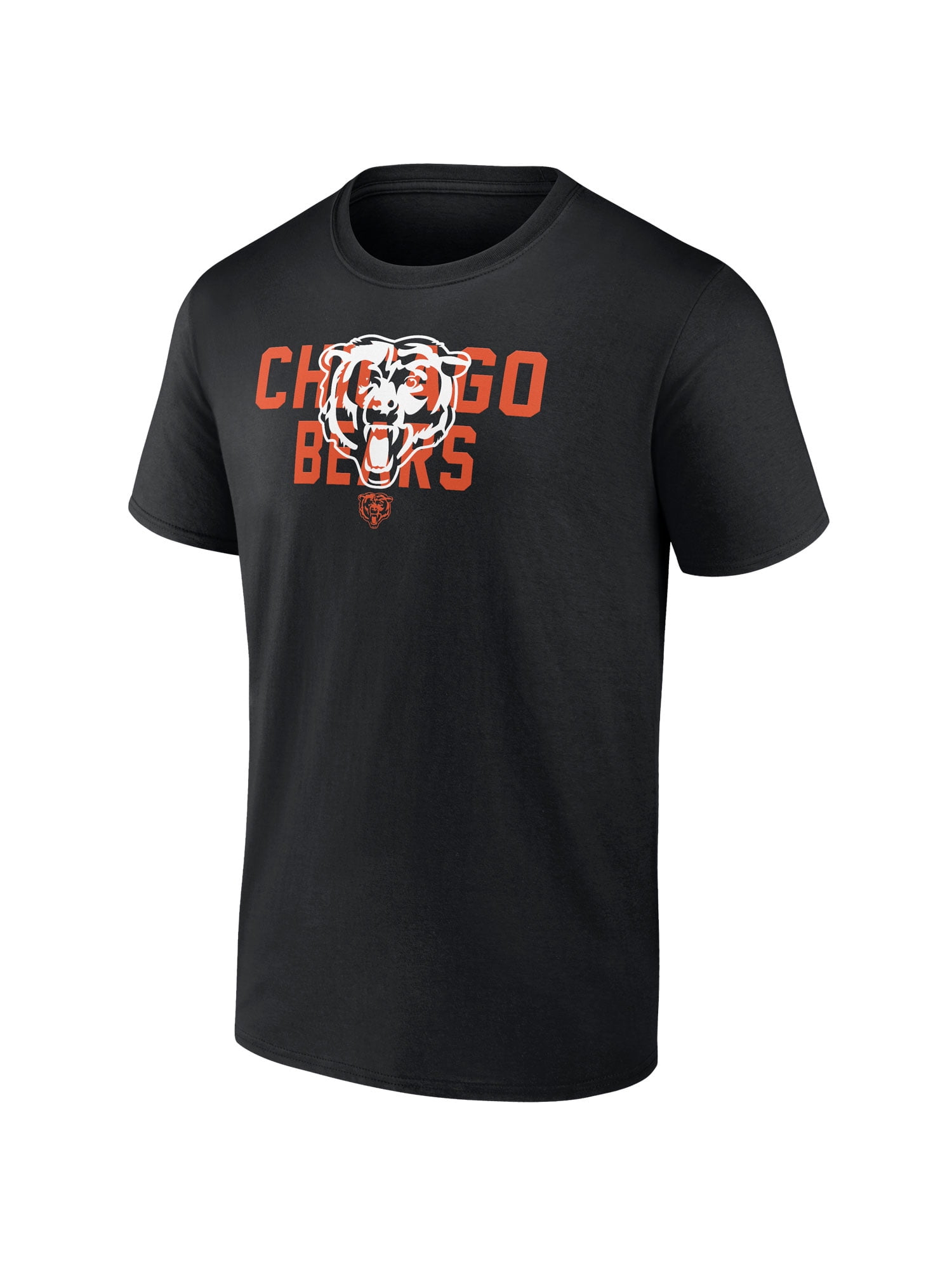 NFL Chicago Bears Men's Cotton Black Short Sleeve T-Shirt