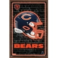 thumbnail image 1 of NFL Chicago Bears - Neon Helmet 23 Wall Poster, 22.375" x 34" Framed, 1 of 5