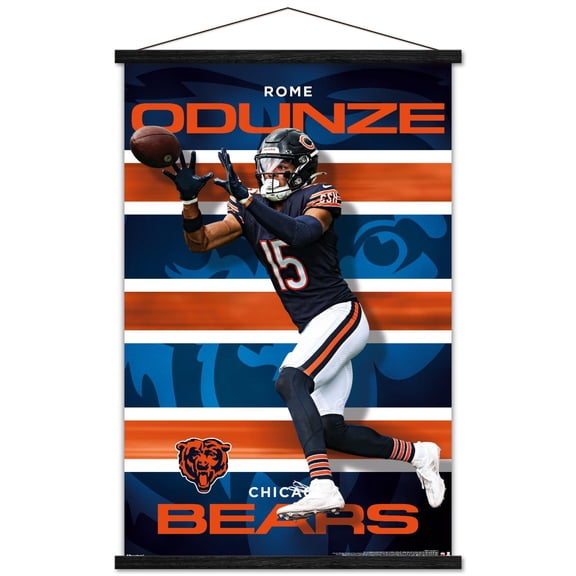 Rome Odunze Chicago Bears 23" x 34" Player Poster