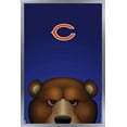 thumbnail image 1 of NFL Chicago Bears - S. Preston Mascot Staley 20 Wall Poster, 22.375" x 34", Framed, 1 of 3