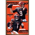 thumbnail image 1 of NFL Cincinnati Bengals - Dynamic Duo 21 Wall Poster, 22.375" x 34", Framed, 1 of 3