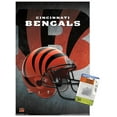thumbnail image 1 of NFL Cincinnati Bengals - Helmet 16 Wall Poster with Push Pins, 14.725" x 22.375", 1 of 3