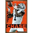 thumbnail image 1 of NFL Cincinnati Bengals - Ja'Marr Chase 23 Wall Poster, 22.375" x 34" Framed, 1 of 10