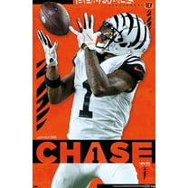 NFL Cincinnati Bengals - Ja'Marr Chase 23 Wall Poster, 22.375" x 34"
