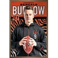 thumbnail image 1 of NFL Cincinnati Bengals - Joe Burrow Pose 20 Wall Poster, 14.725" x 22.375" Framed, 1 of 6