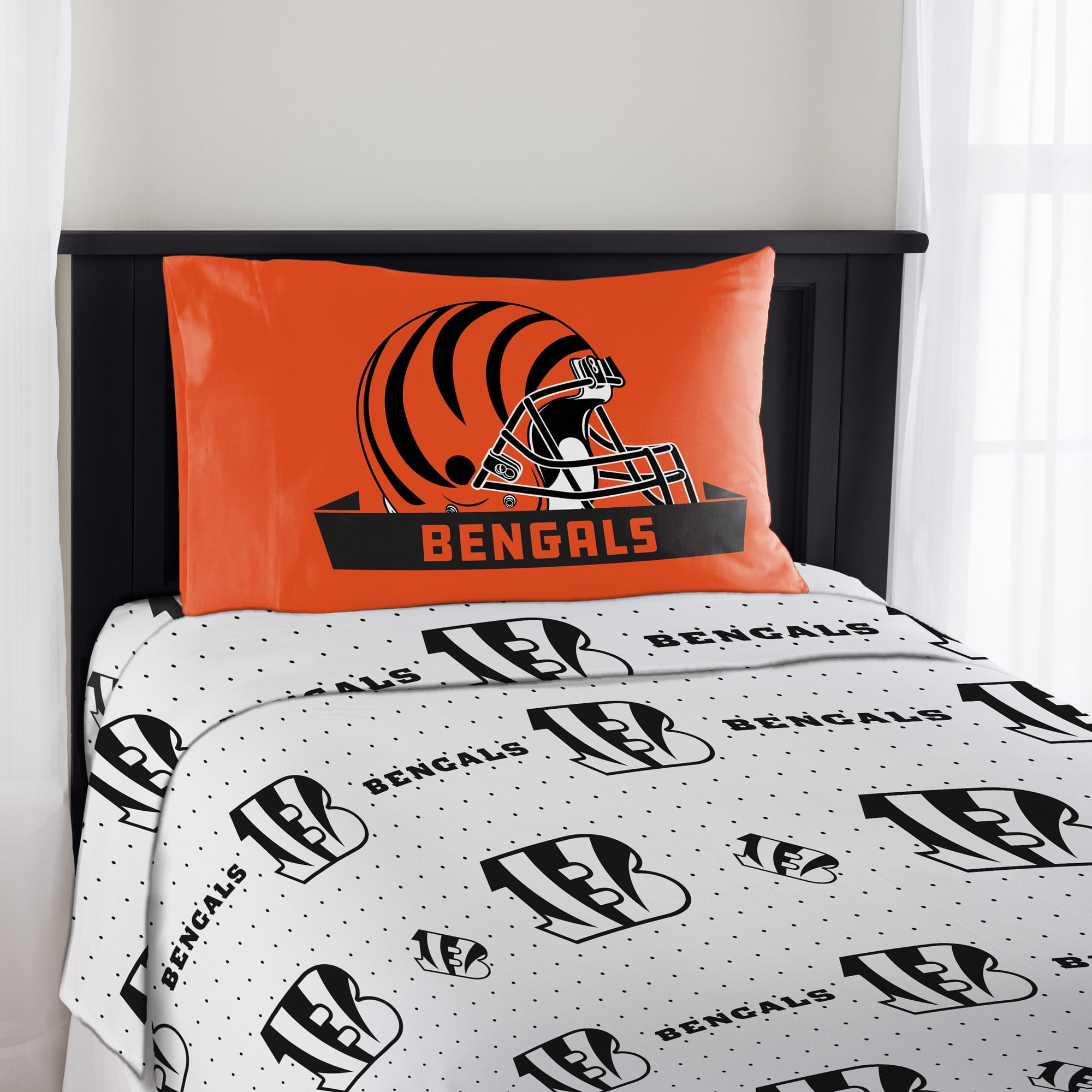 Bengals Custom Personalized Football Pillowcase Team Jersey 