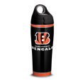 thumbnail image 1 of NFL Cincinnati Bengals Touchdown 24 oz Stainless Steel Water Bottle with lid, 1 of 8