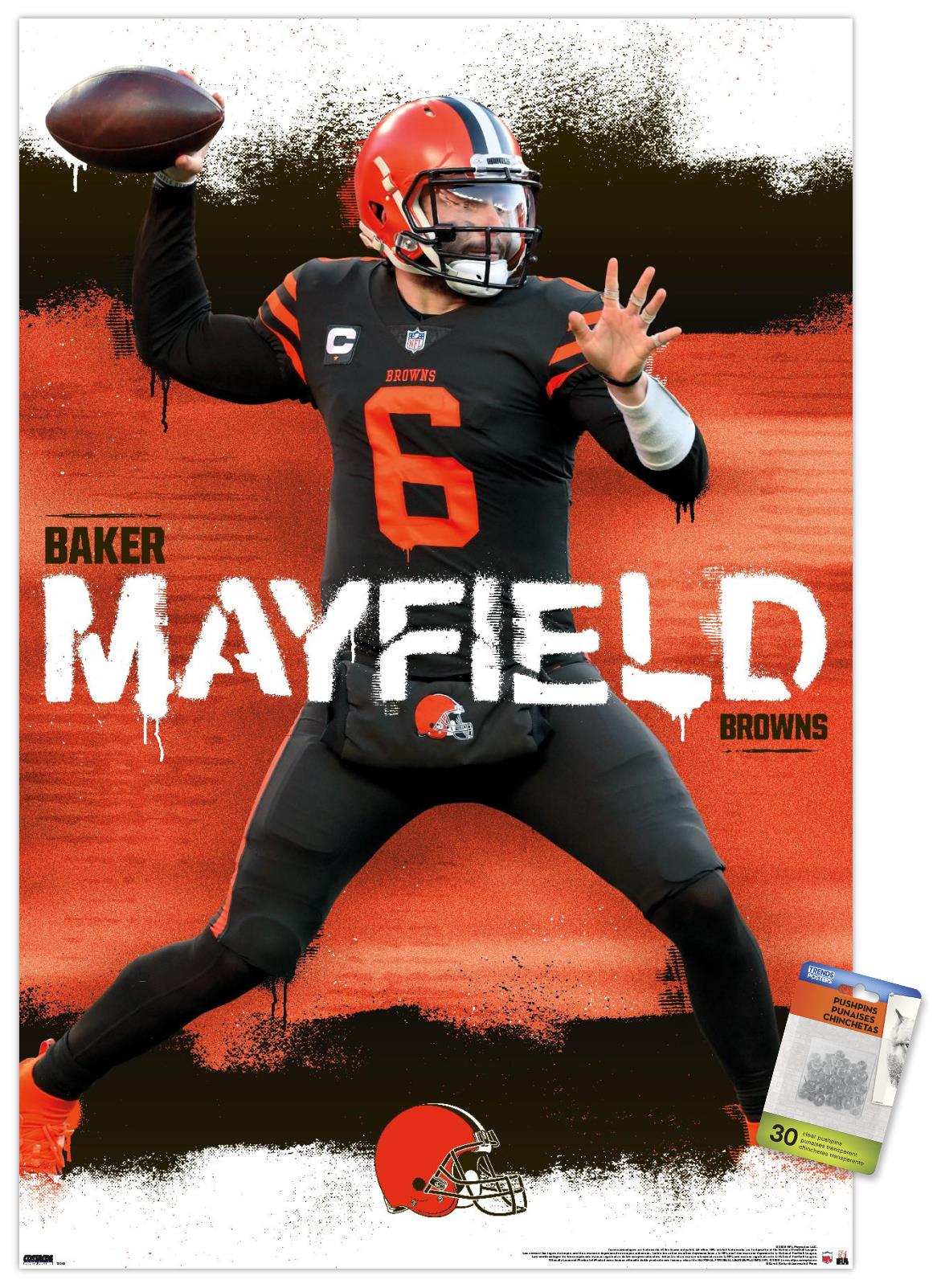 NFL Cleveland Browns - Baker Mayfield 20 Wall Poster, 22.375' x 34' 