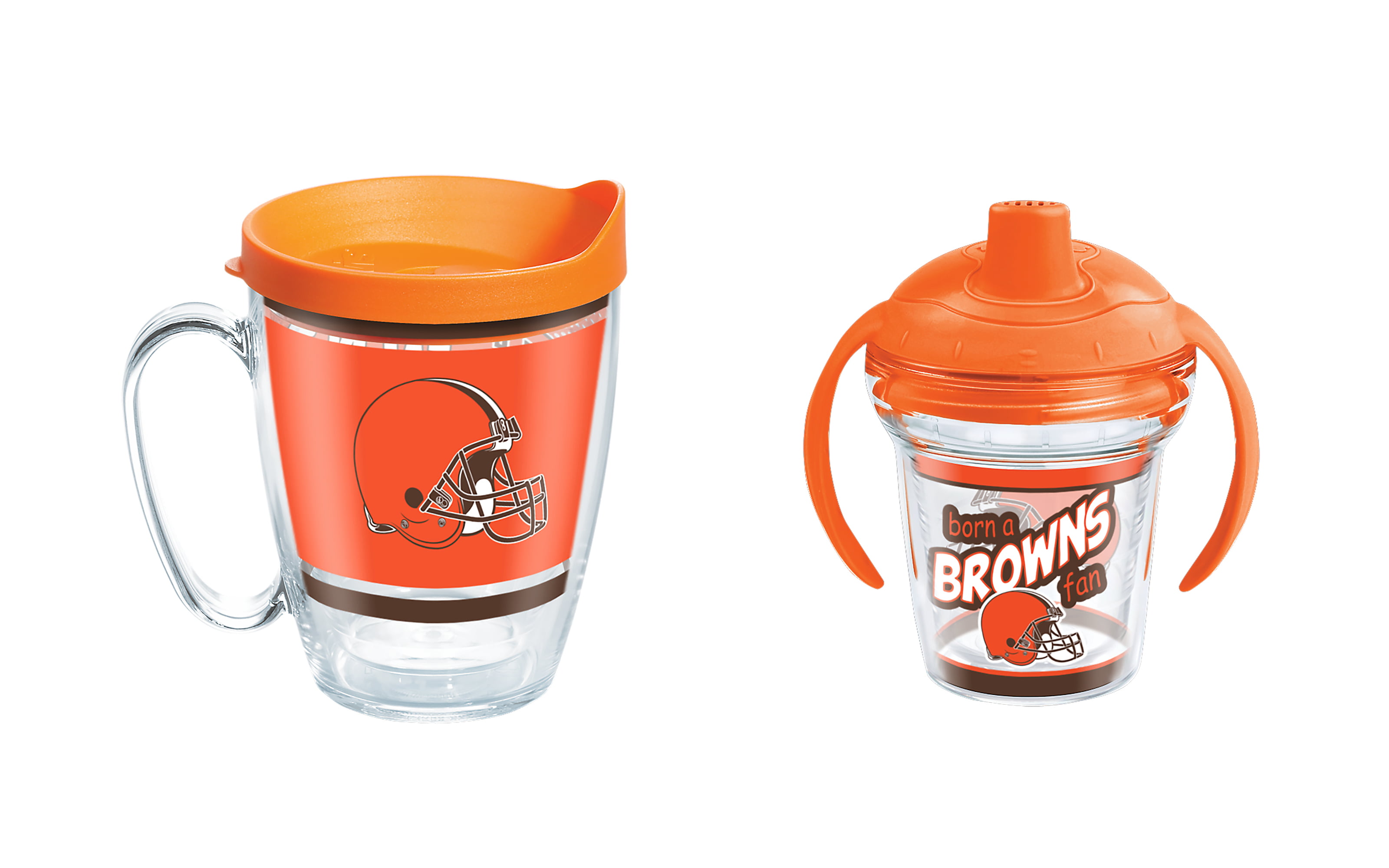 Boelter Cleveland Browns Deluxe Coffee Maker & 14-Ounce Travel Tumbler Mug
