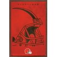 thumbnail image 1 of NFL Cleveland Browns - Logo 25 Wall Poster, 22.375" x 34" Framed, 1 of 5